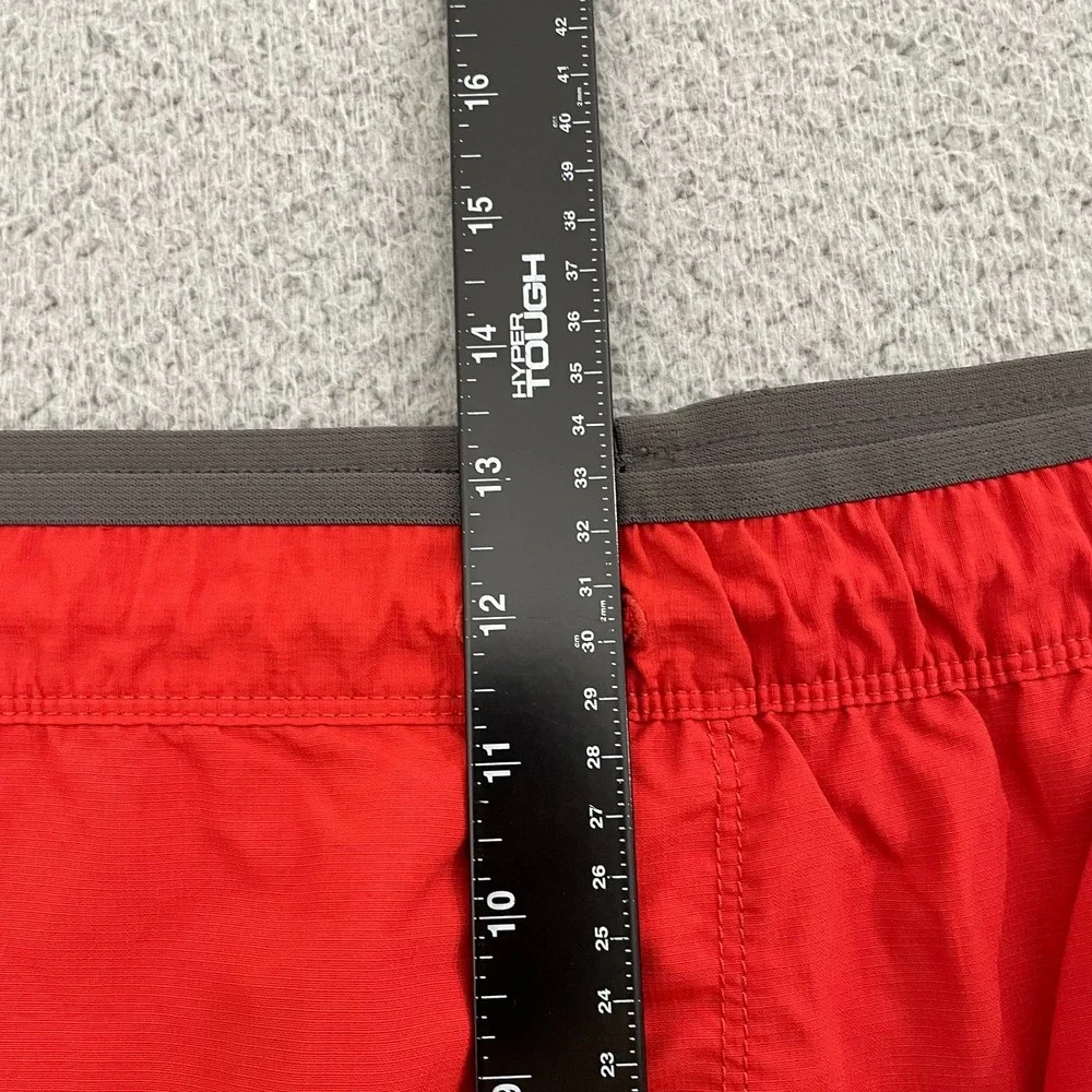 The North Face Home Game Shorts Men XL Red Outdoor Hiking Pull On
